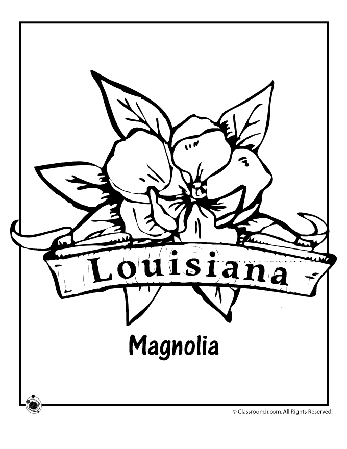 Louisiana coloring #14, Download drawings