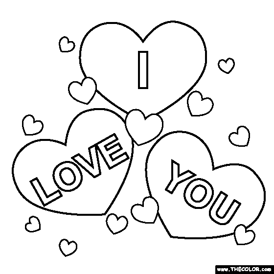Love coloring #18, Download drawings