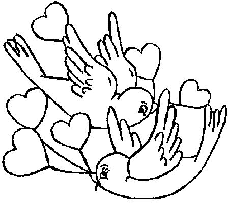 Lovebird coloring #18, Download drawings