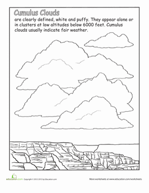 Low Clouds coloring #16, Download drawings