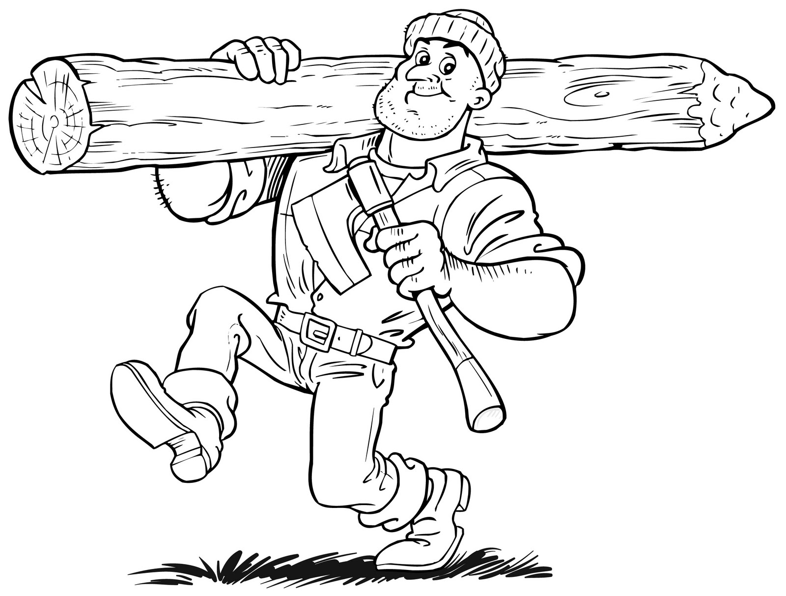 Lumber coloring #9, Download drawings