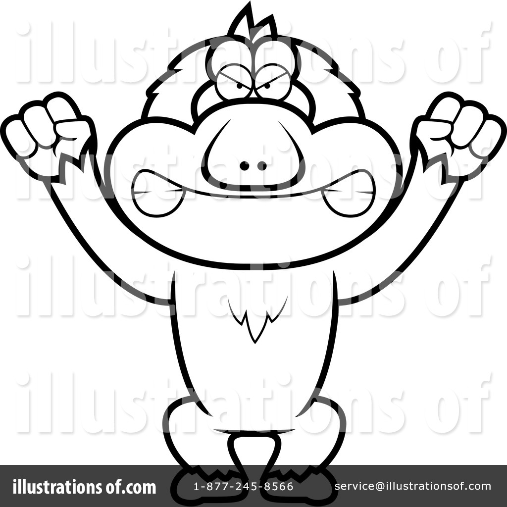Macaque clipart #5, Download drawings