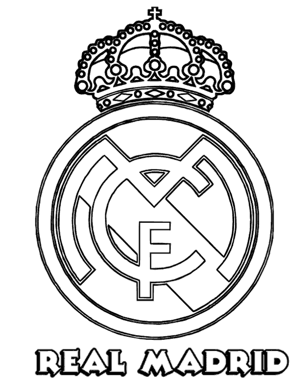 Madrid coloring #20, Download drawings