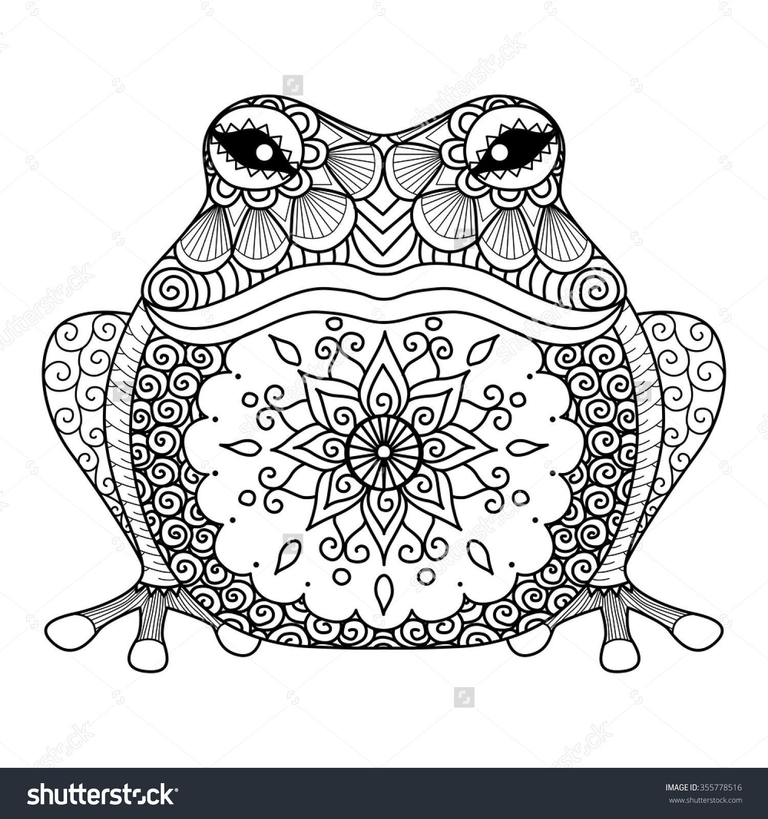 Magnificent Tree Frog coloring #7, Download drawings