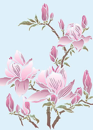 Magnolia Blossom svg #18, Download drawings