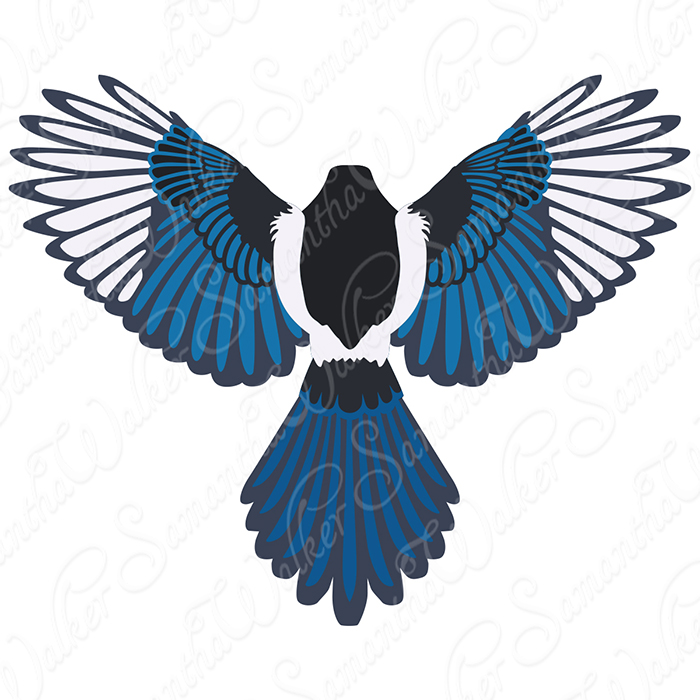 Magpie svg #18, Download drawings
