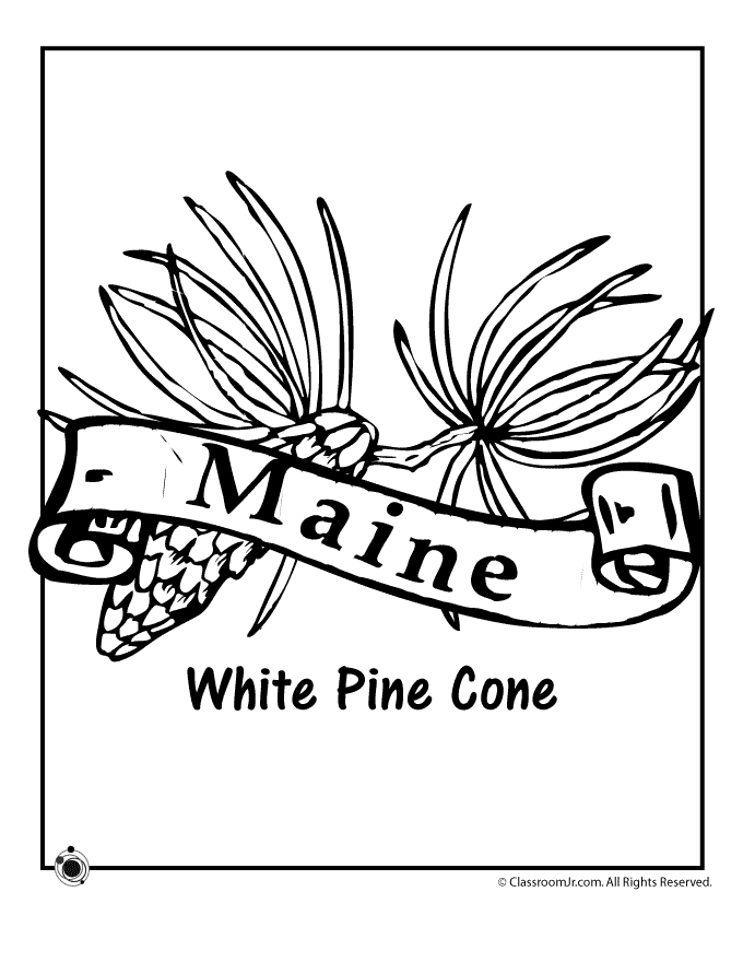 Maine coloring #6, Download drawings