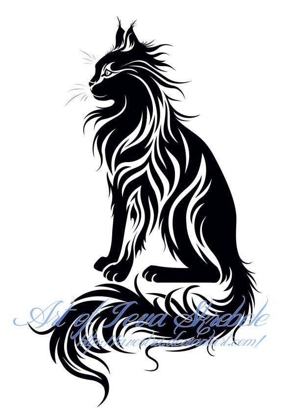 Maine Coon svg #4, Download drawings