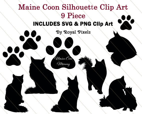 Maine Coon svg #18, Download drawings