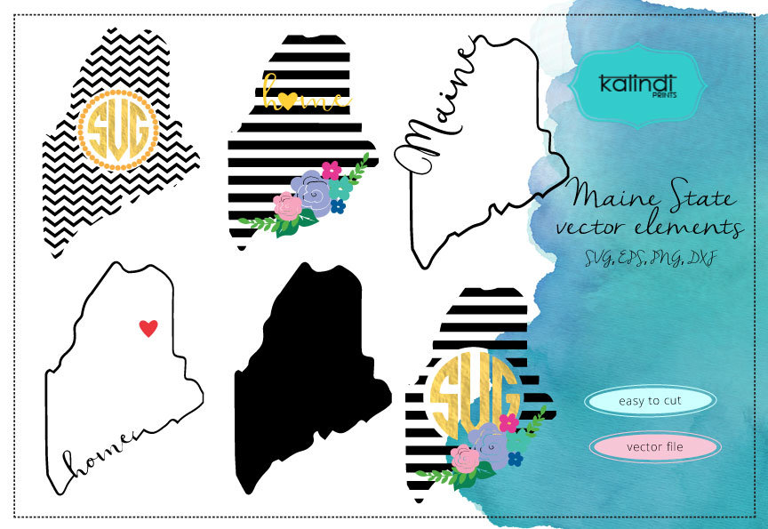 Maine svg #7, Download drawings