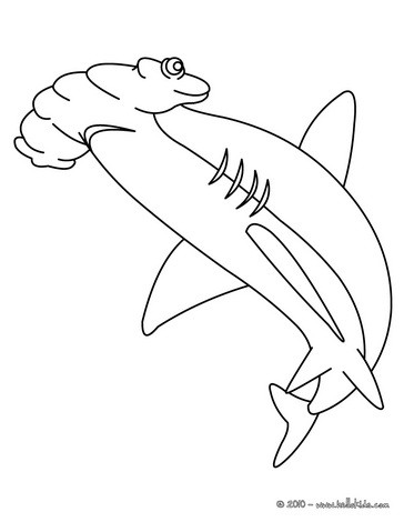 Mako Shark coloring #20, Download drawings