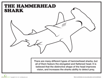 Mako Shark coloring #11, Download drawings