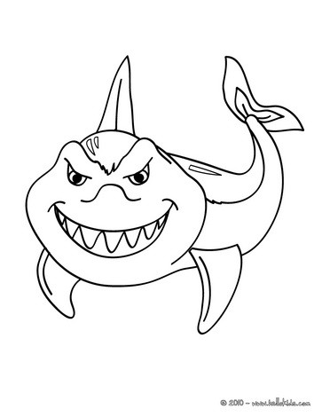 Mako Shark coloring #18, Download drawings