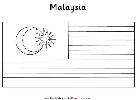 Malaysia coloring #17, Download drawings