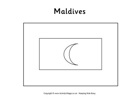 Maldives coloring #2, Download drawings