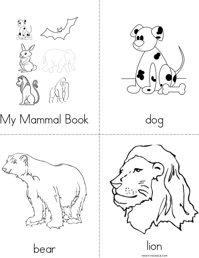 Mammal coloring #10, Download drawings