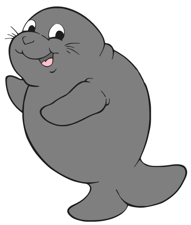 Manatee clipart #6, Download drawings