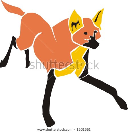 Maned Wolf clipart #17, Download drawings