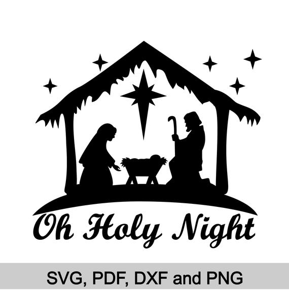 oh holy night svg #1197, Download drawings