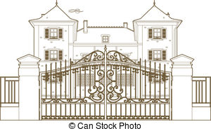 Mansion clipart #14, Download drawings