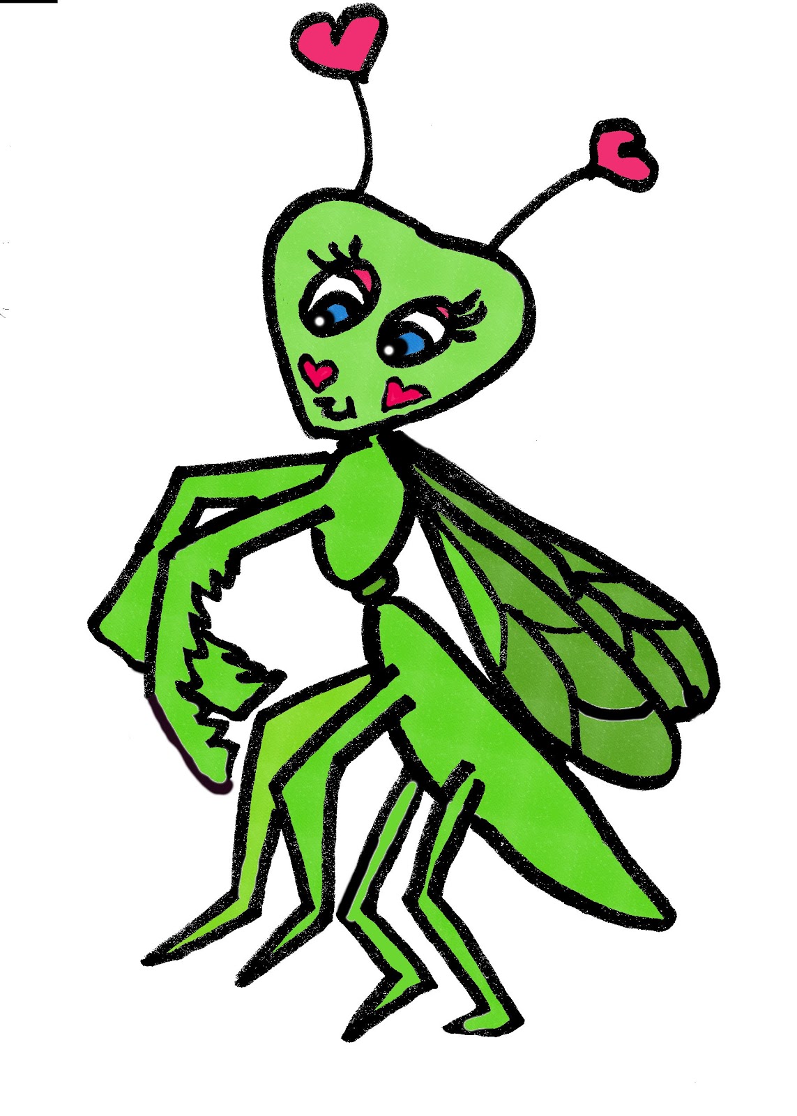 Mantis clipart #4, Download drawings