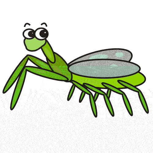 Mantis clipart #2, Download drawings