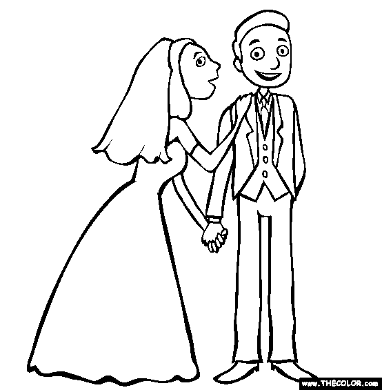 Mariage coloring #20, Download drawings