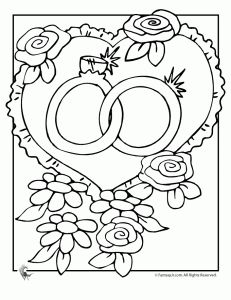 Mariage coloring #16, Download drawings