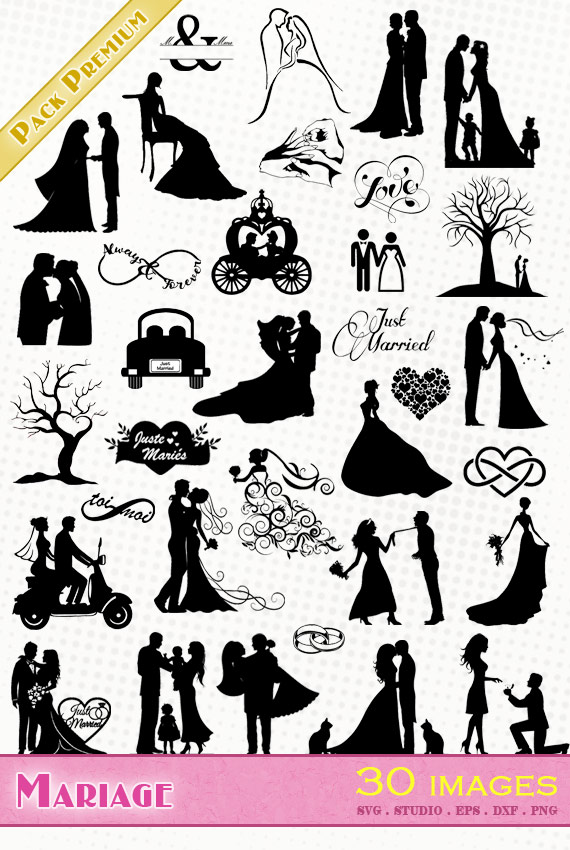 Mariage svg #11, Download drawings