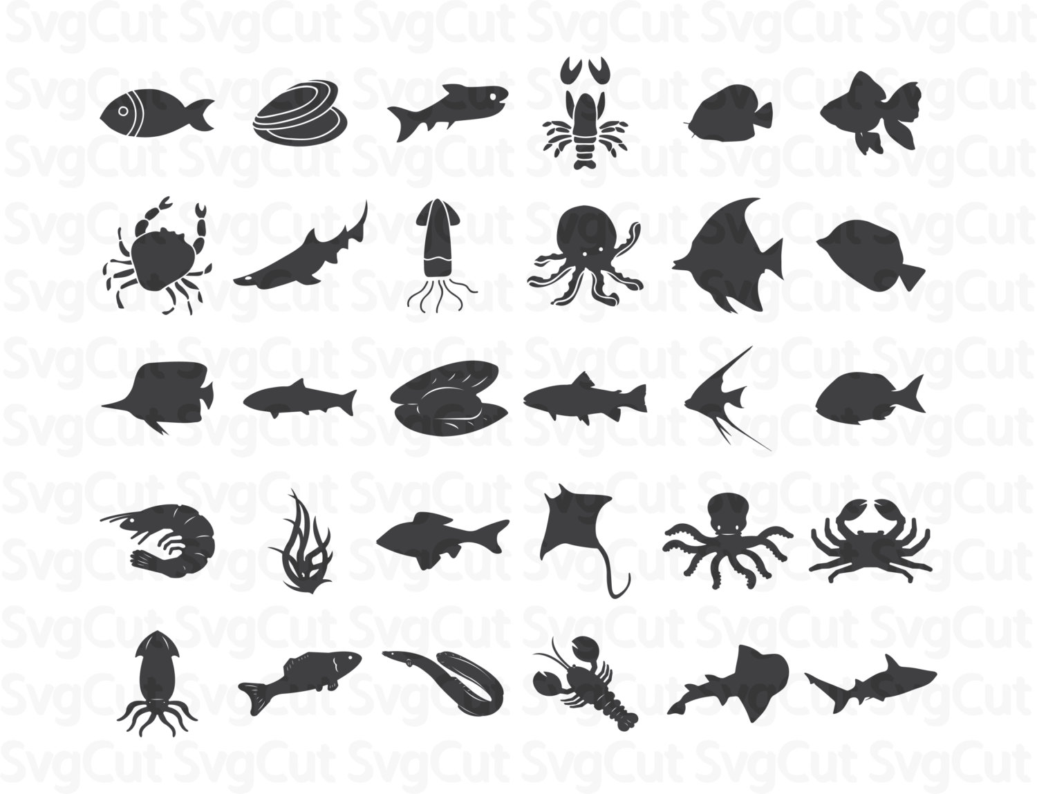 Marine Fish svg #8, Download drawings