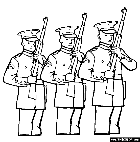 Marines coloring #20, Download drawings