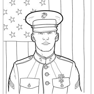 Marines coloring #18, Download drawings
