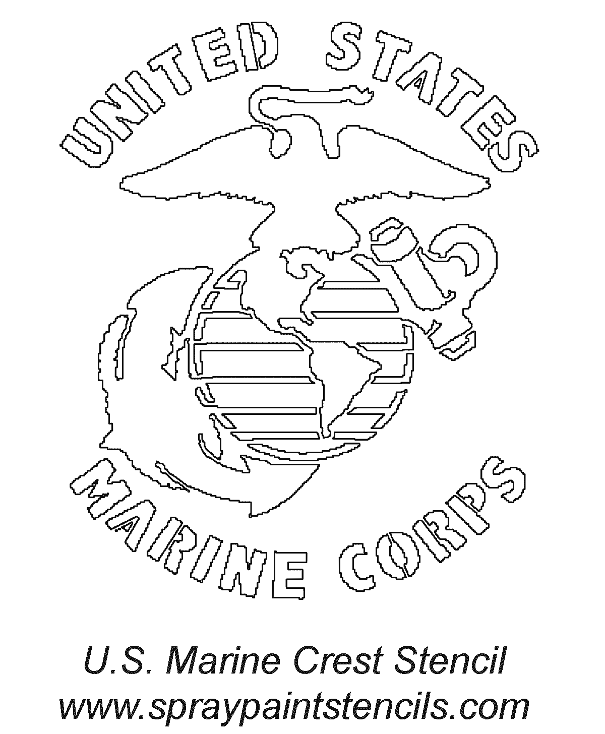Marines coloring #11, Download drawings