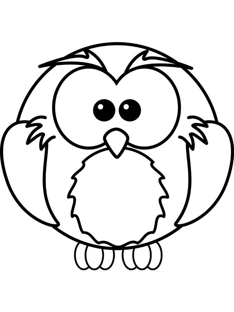 Marsh Owl coloring #19, Download drawings