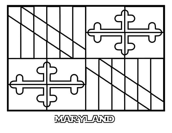Maryland coloring #11, Download drawings