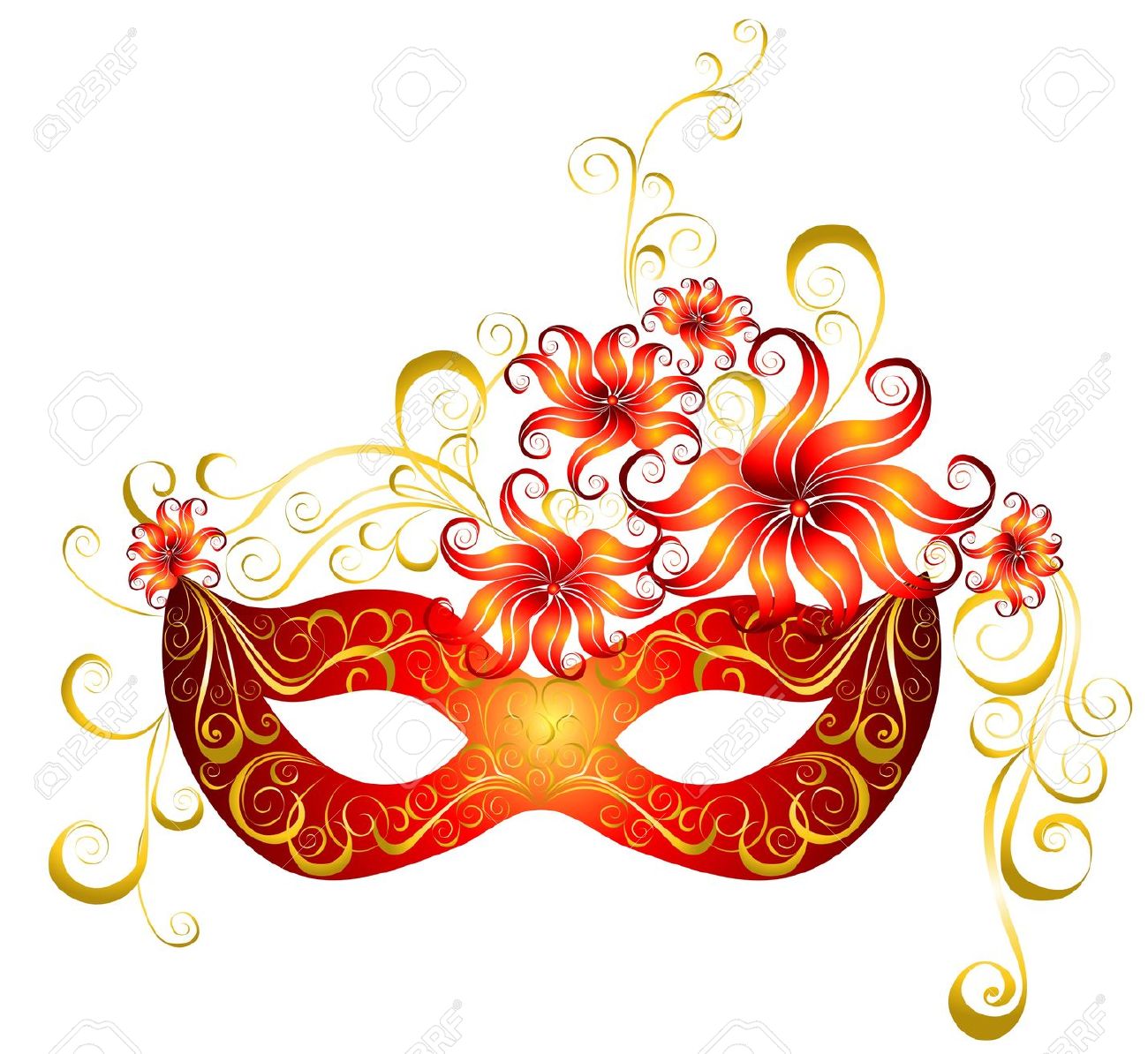 Masquerade clipart #2, Download drawings