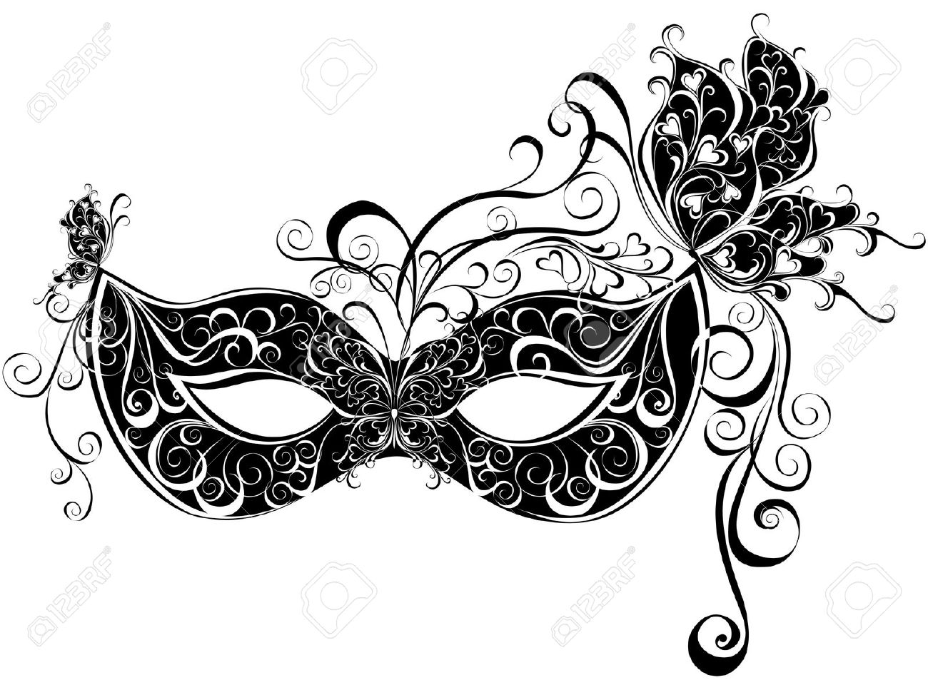 Masquerade clipart #12, Download drawings