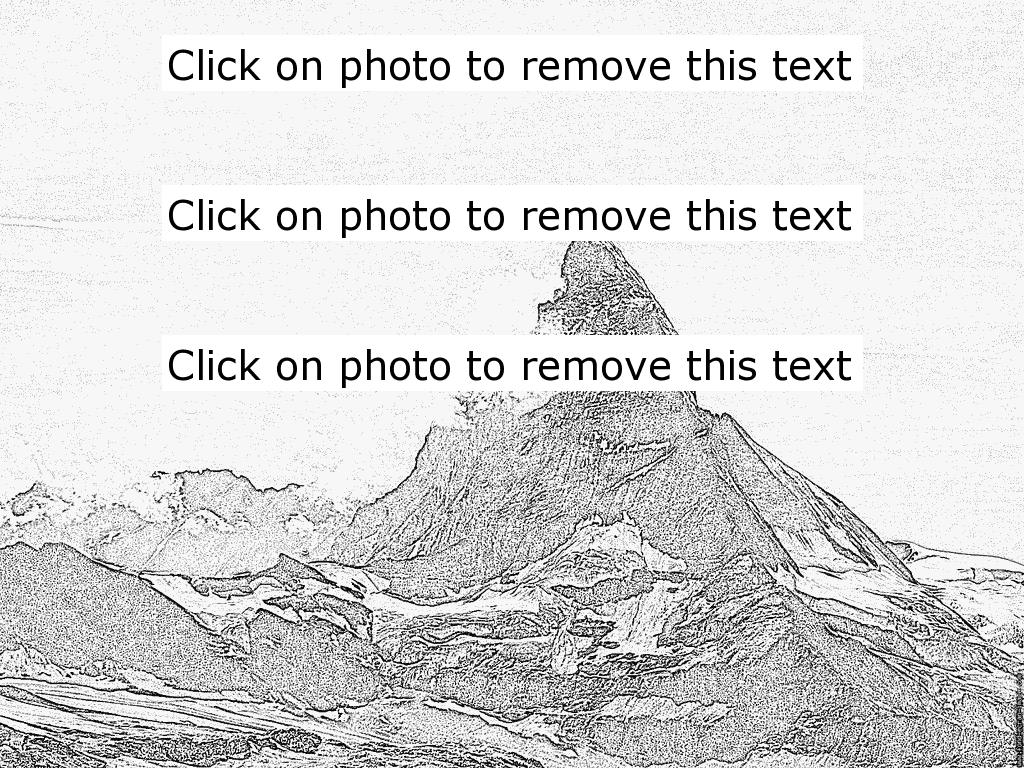 Matterhorn coloring #2, Download drawings