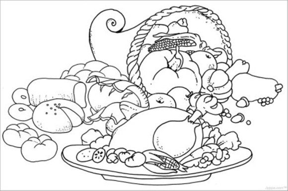 Meal coloring #11, Download drawings