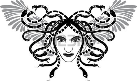Medusa clipart #9, Download drawings
