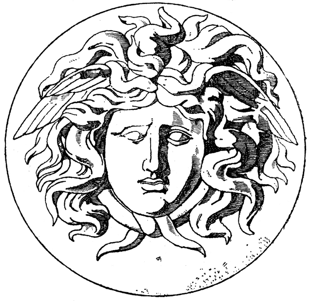 Medusa clipart #1, Download drawings