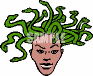 Medusa clipart #13, Download drawings