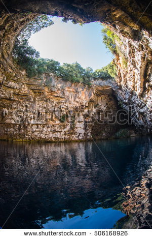 Melissani Cave coloring #11, Download drawings