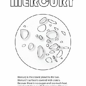 Mercury coloring #10, Download drawings
