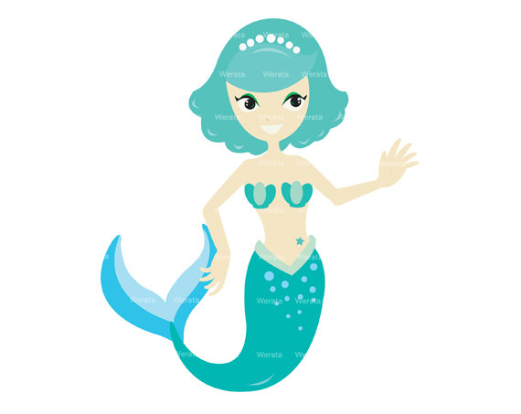 Mermaid clipart #8, Download drawings