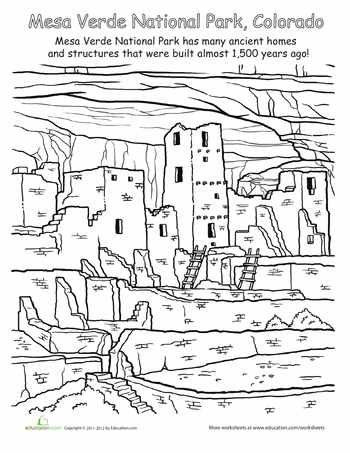Mesa Arch coloring #6, Download drawings
