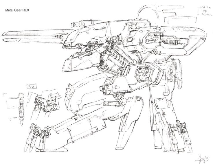 Metal Gear coloring #1, Download drawings