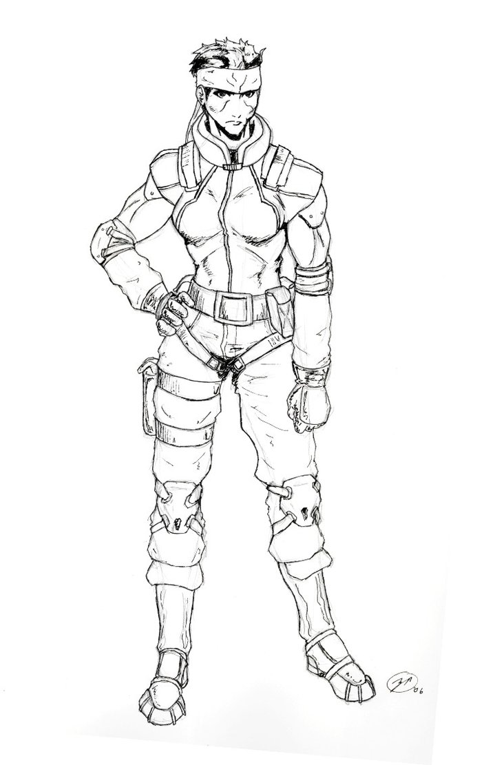Metal Gear coloring #4, Download drawings