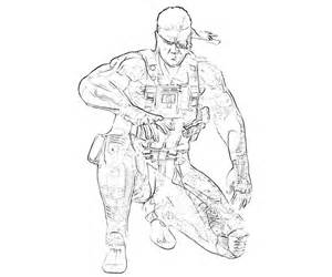 Metal Gear coloring #10, Download drawings