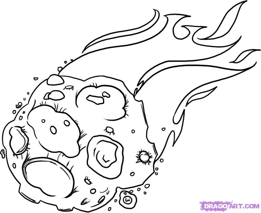 Meteor Shower coloring #2, Download drawings